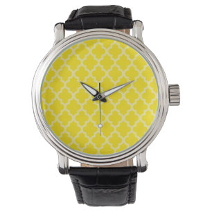 Golden Gult Moroccan Moods Quatrefoil Armbandsur