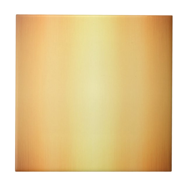Golden gult ombre-graderad färg-design i fast form kakelplatta (Framsidan)
