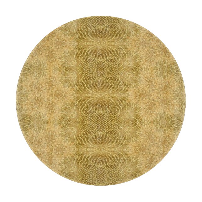 Golden gult sol smart mönster (Framsidan)