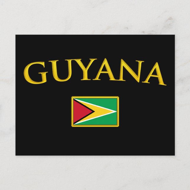 Golden Guyana Vykort (Framsida)