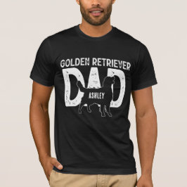 Golden hämmare Hund Pappa Puppy Pappa T Shirt