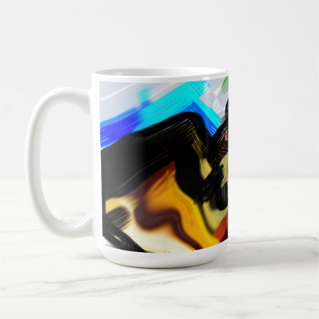 Golden hämmare springa gratis kaffemugg (Vänster)