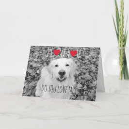 Golden hämmare VALENTINE'S DAY Greeting Card Helgkort