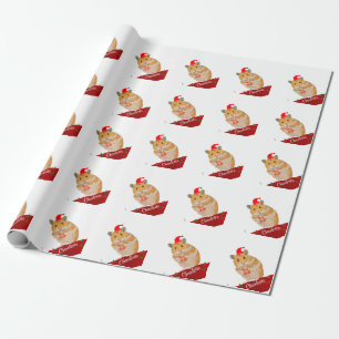 Golden Hamster jul Presentpapper