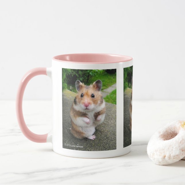 Golden hamster mugg (Med munk)