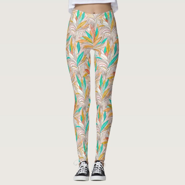 Golden handflatan  leggings (Framsida)