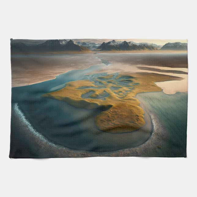 Golden Harmony Kökshandduk (Horisontell)