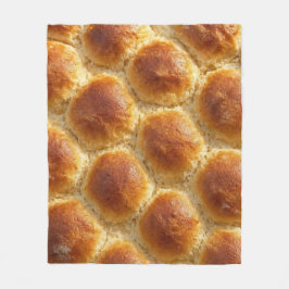 Golden Harmony – Soft & Warm Bread Texture Art Fleecefilt