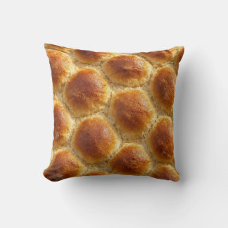 Golden Harmony – Soft & Warm Bread Texture Art Kudde
