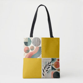 Golden Harmony Tote Tygkasse