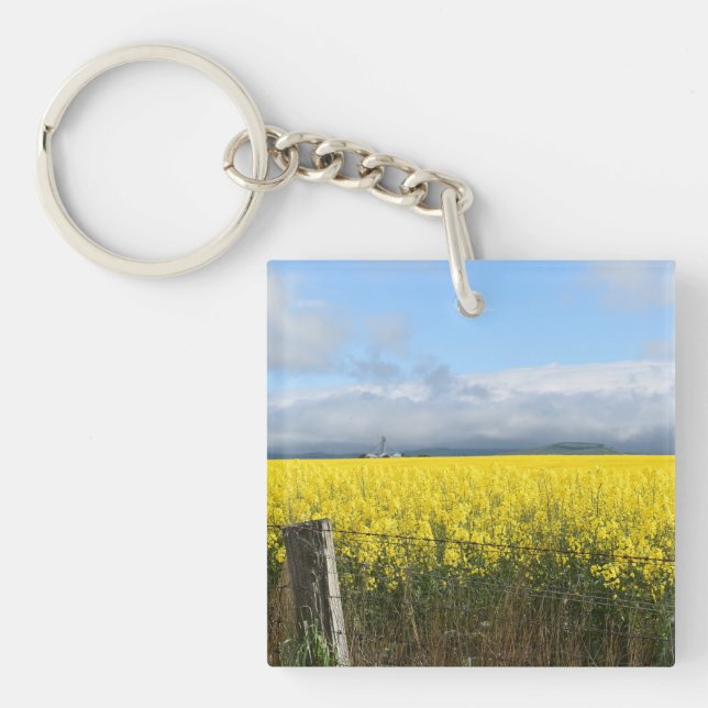 Golden Harvest Acrylic Nyckelring (Framsidan)