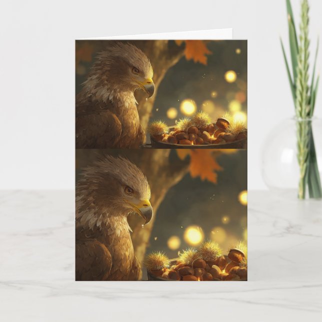 Golden Harvest Greetings Kort (Framsida)