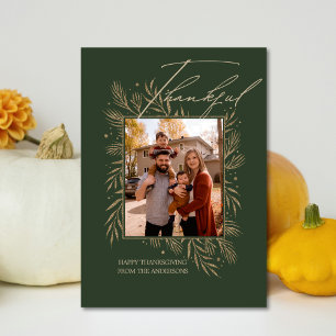 Golden Harvest Memories Julkort