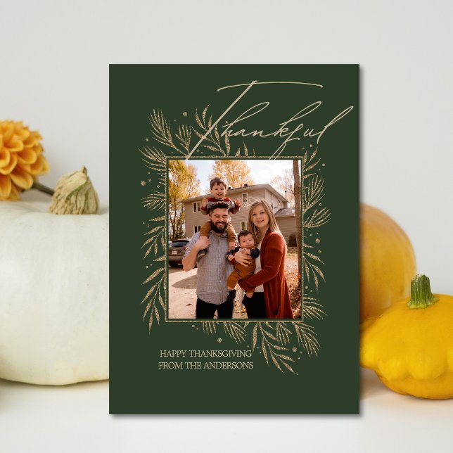 Golden Harvest Memories Julkort (Golden Harvest Memories Holiday Card)