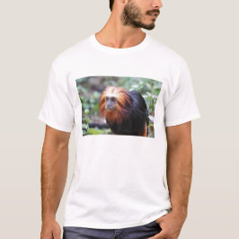 Golden Headed Lejon Tamarin Monkey Tee Shirt