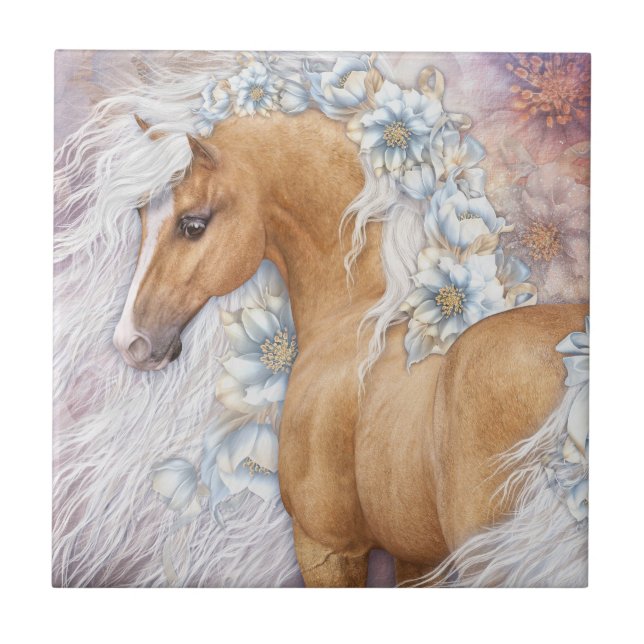 Golden Heart Art Tile Kakelplatta (Framsidan)