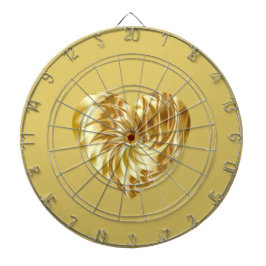 Golden Heart (Guld Shape of Kärlek) Darttavla