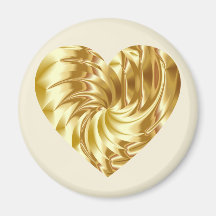 Golden Heart (Guld Shape of Kärlek)