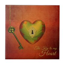 Golden Heart med Nyckel