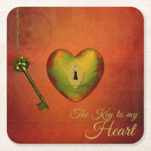 Golden Heart med Nyckel