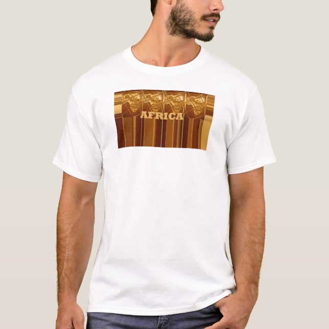 Golden Heart of Afrika Tee (Framsida)