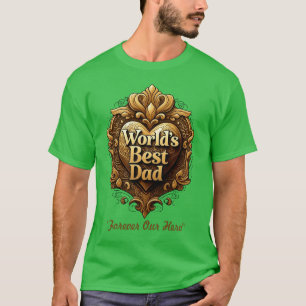 "Golden Heart Pappa" T Shirt