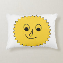 Golden Heart Sol Pillow