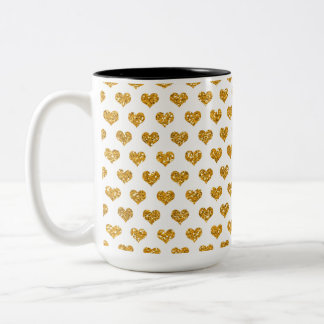 Golden Heart Två-Tonad Mugg