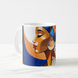 Golden Heritage: Afrikansk Drottning Kaffe Mugg
