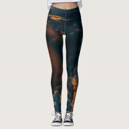 Golden himlar active bära yoga leggings