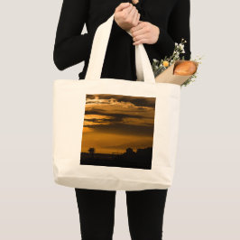 Golden Himlar Large Tote Bag Jumbo Tygkasse