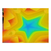 Golden Himmel - Ken Gage Abstrakt Art