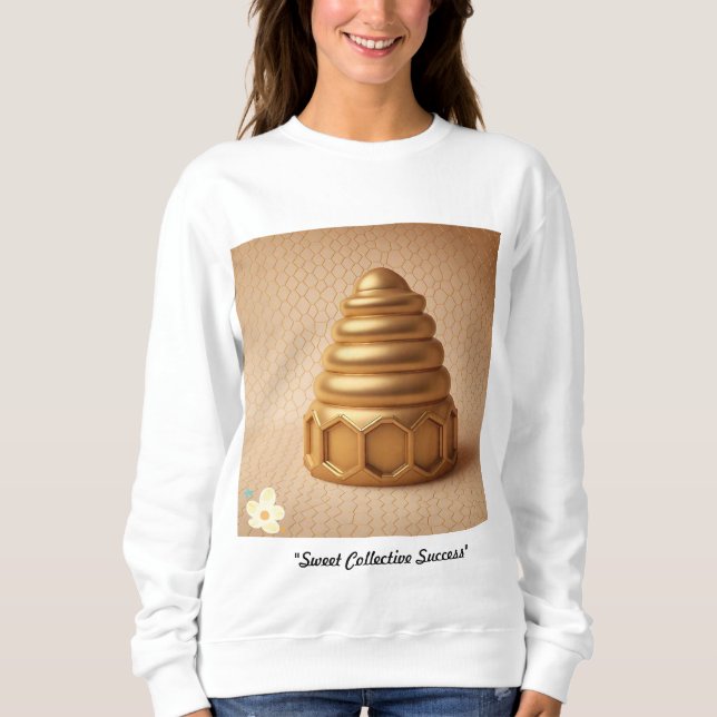 "Golden Hive Harmony" T Shirt (Framsida)