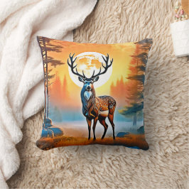 Golden Hjort Twilight-topp Kudde