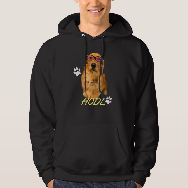 Golden Hodl Hoodie (Framsida)