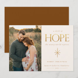 Golden Hope-familjens fotojulkort