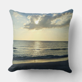 Golden Horizon at Daybreak Kudde