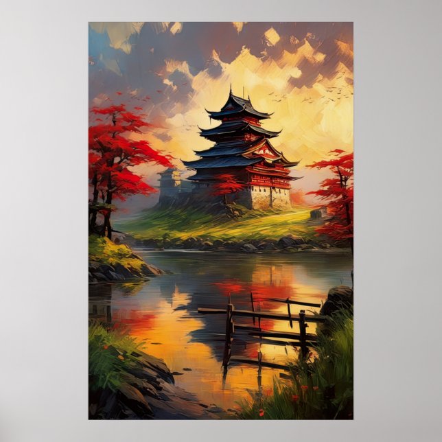 Golden Horizon, Castles Splendor Poster (Framsidan)