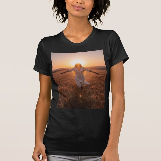 Golden Horizon – Self-Love Rising T Shirt (Framsida)