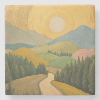 Golden Horizon Trail Stenunderlägg