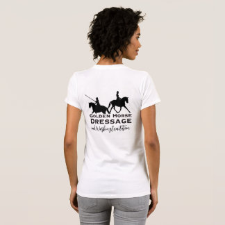 Golden Horse Dressyr & Working Equitation T-Shirt