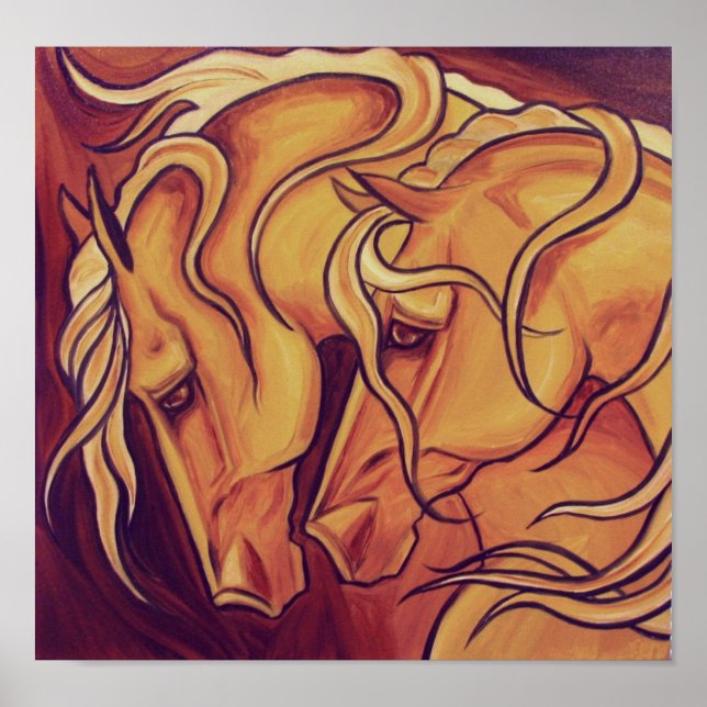 Golden Horses Poster (Framsidan)