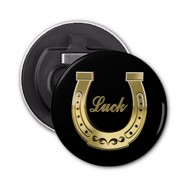 Golden horseshoe flasköppnare (Framsidan)