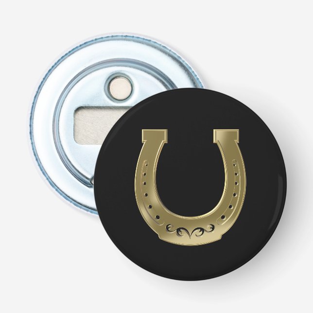 Golden horseshoe flasköppnare (Framsidan)