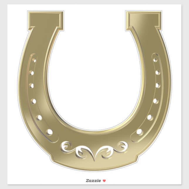 Golden horseshoe klistermärken (Ark)