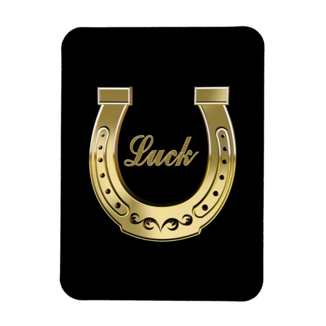 Golden horseshoe magnet (Vertikal)