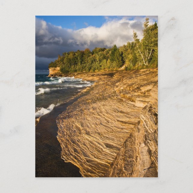 Golden Hour at Mosquito Beach -postcardcopy Vykort (Framsida)