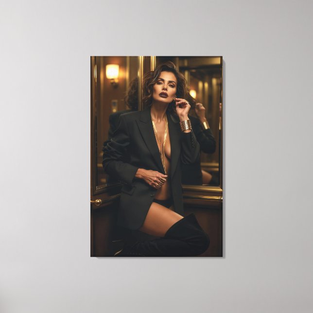 Golden Hour Authority Canvastryck (Framsida)