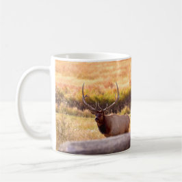 Golden Hour Bull Elk Kaffemugg