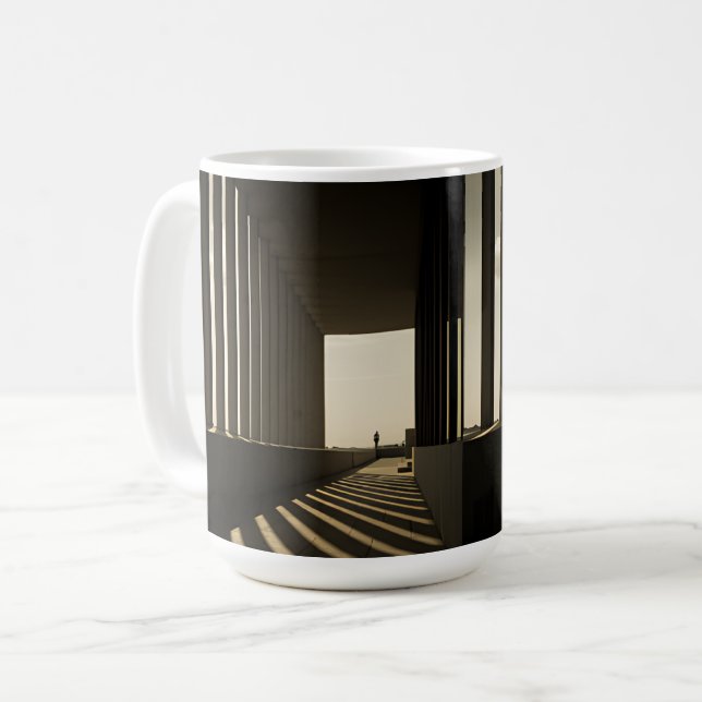 Golden Hour Colonnad Kaffemugg (Framsida vänster)
